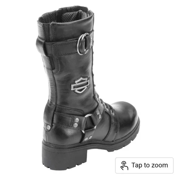 Harley Davidson Eda boots size 9 - Picture 4 of 16